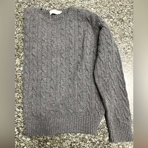 Dooney & Bourke dark grey cashmere sweater